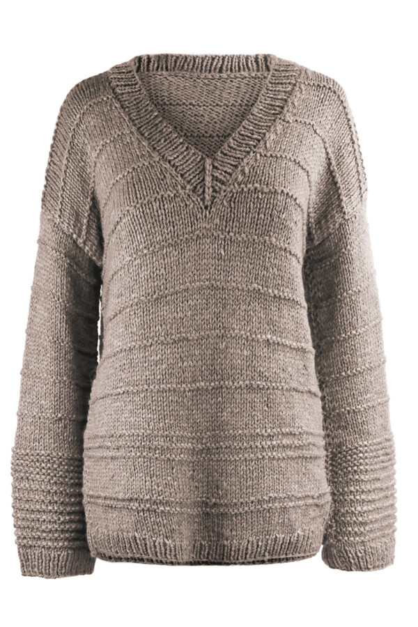 Pullover - WAD 001 TOUCH OF TAUPE