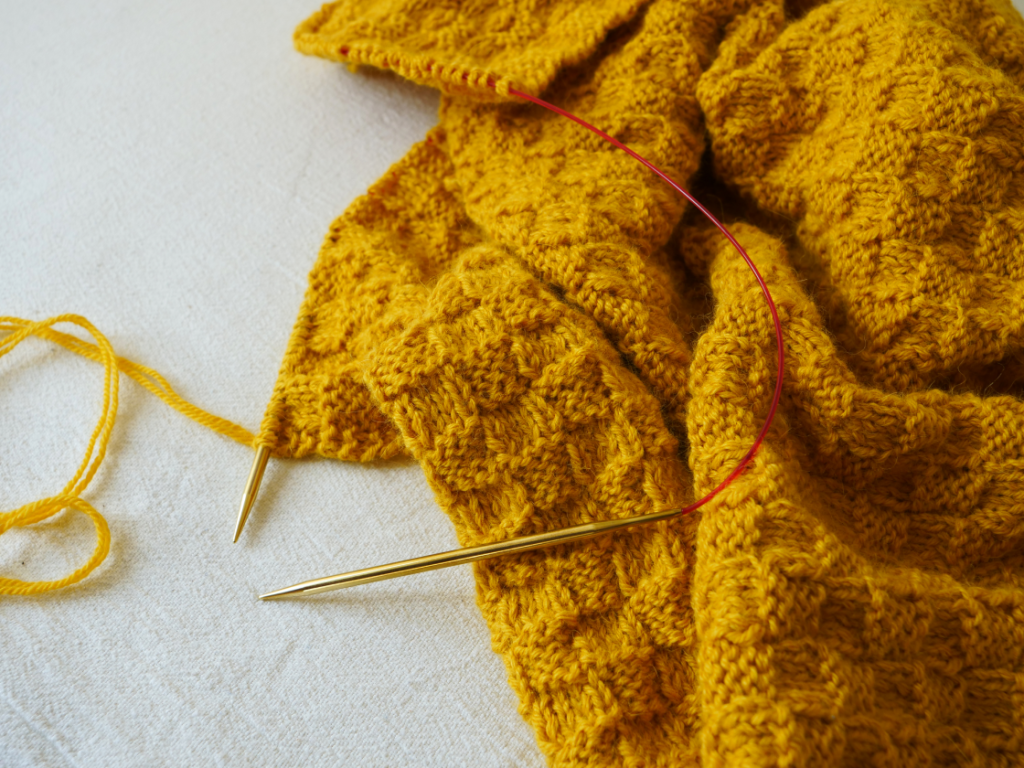 Babydecke stricken 5