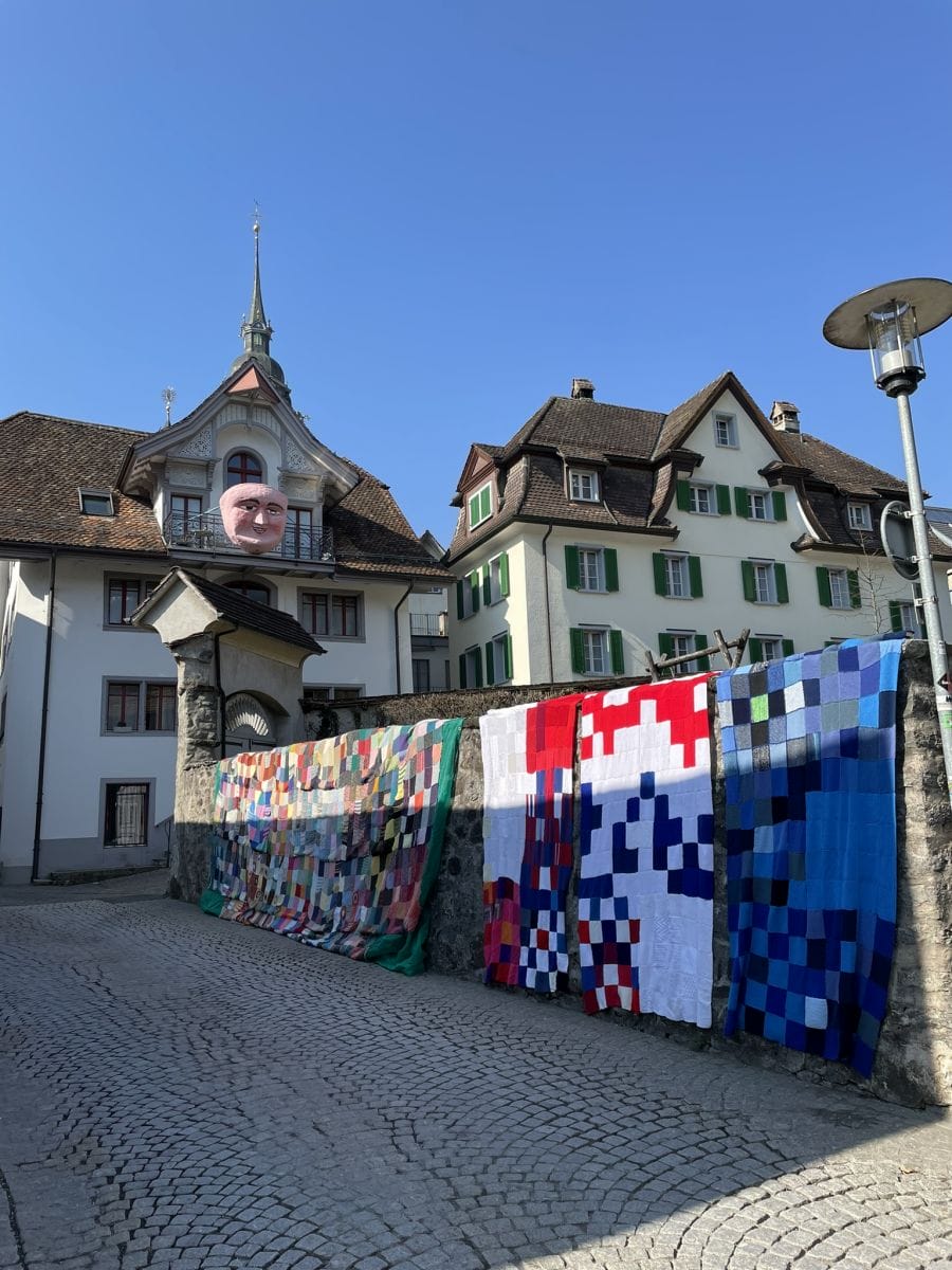 Der Teppich aus Schaffhausen war auch hier!