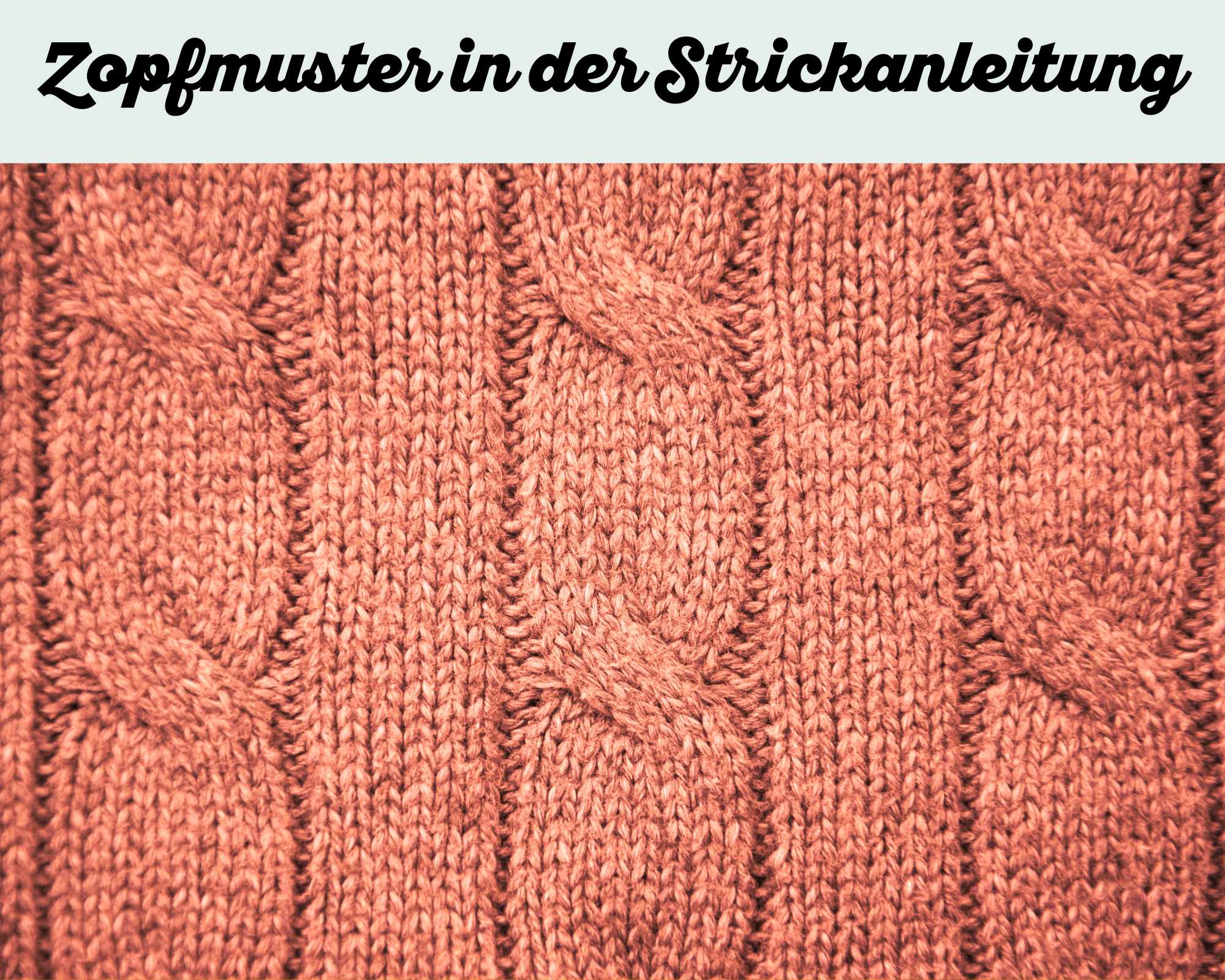 Muster Zopfmuster
